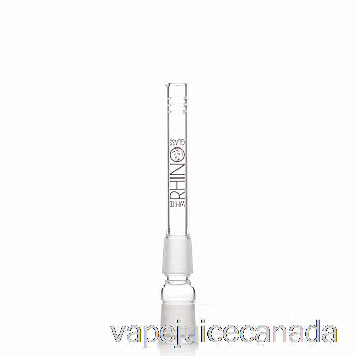 Vape Juice White Rhino 19/19 Glass Downstem 4.5inch